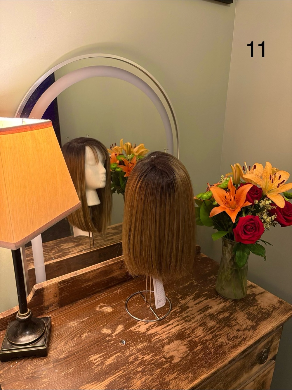 Classic Straight Brown Women's Wig